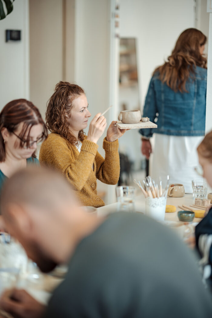 Töpferkurs Hobby Töpferstudio Wien Croissant Wochenende