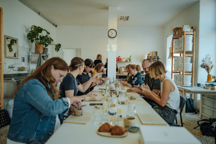 Geburtstag feiern Kreativität Handwerk Töpferkurs Wien