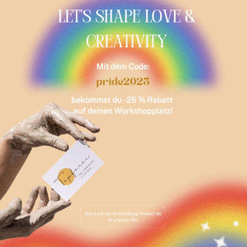Prosecco & Clay am Freitag, 13.06.2025 von 17:30 - 19:30 Uhr